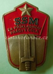 SSM - Za příkladnou práci v ČSLA