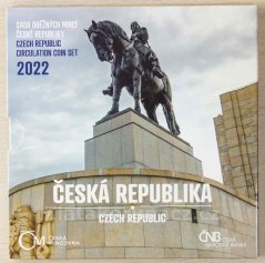 Sada oběžných mincí 2022 - Česká republika