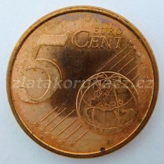 Španělsko - 5 Cent 2017