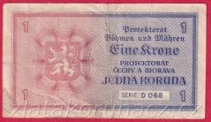 1 koruna 1940 D 068