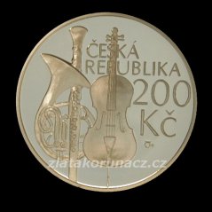 2011 - 200Kč - Zahájení výuky na pražské konzervatoři Standard