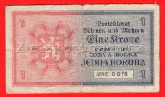 1 Koruna 1940 D 076