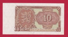 10 Kčs 1953 BB-ruský číslovač