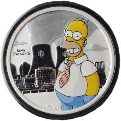 Simpson - Homer Simpson- 1 Dollar Tuvalu 2020