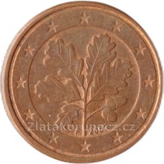 Německo - 1 Cent 2002 F