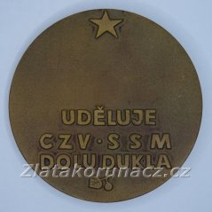 Pamětní medaile kapitána R. Jasioka - hrdiny in mem. ČSSR