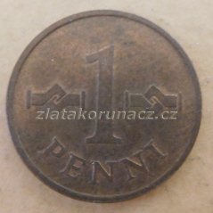 Finsko - 1 penni 1968