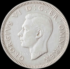 Anglie - 1 shilling 1940