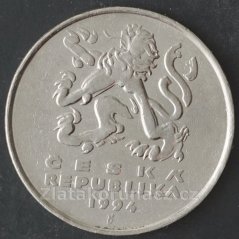 5 koruna 1994 jablonec