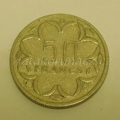 Afrika - Centrální - 50 francs 1978 D