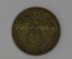 Německo - 5 Reichspfennig 1938 F