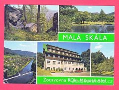 Malá Skála - pohled na Suché skály