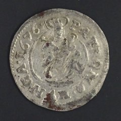 Denár 1676 KB