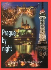 Praha - Praha v noci - anglický text