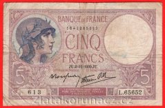 Francie - 5 Francs 1939