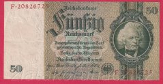 Německo - 50 Reichsmark 30.3.1933 - série F - L - 8 m.č.