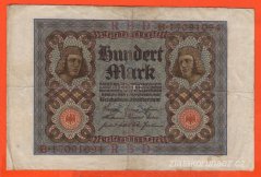 Německo - 100 Mark 1.11.1920 - série B - J