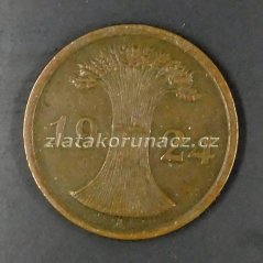 Německo - 2 Reichspfennig 1924 A