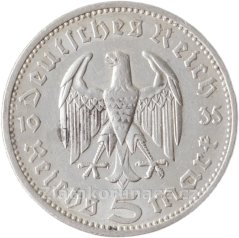 5 marka-1935 F