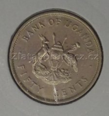 Uganda - 50 cents 1974