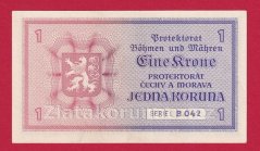 1 koruna 1940 B 042