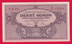 10 korun 1927  s.N 197