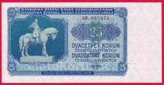 25 Kčs 1953 AP ruský číslovač