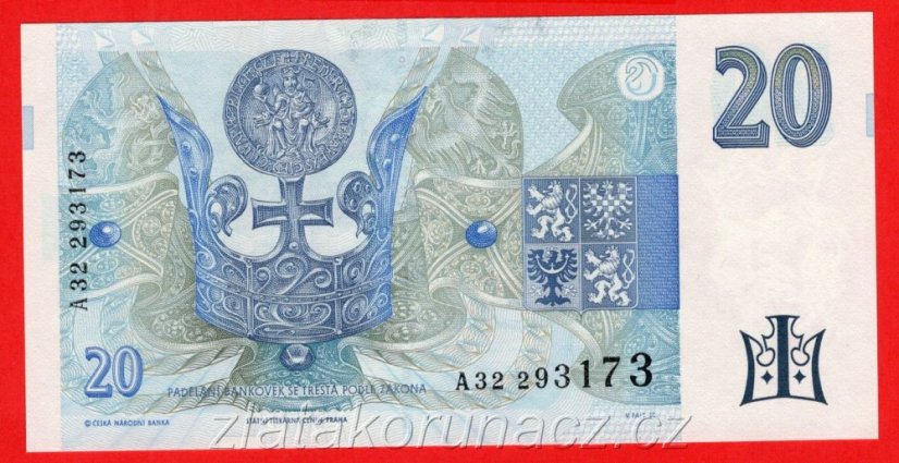 Česká republika - 20 Korun 1994 A 32