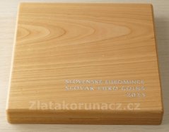 Sada dřevěná 2023 - Slovenské euromince 2023 proof like