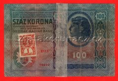 100 K 2.1.1912 - kolkovaná č. 2113