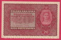 Polsko - 20 Marek 1919 - Série II., 2 písmena