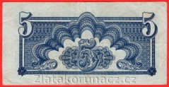 5 korun 1944 KB
