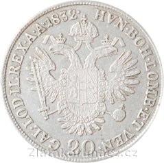 20 Krejcar 1832 A
