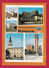 Kežmarok - kostel, hradby, radnice