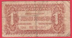 1 koruna 1944 HK