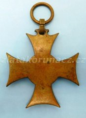 Pamětní kříž z let 1912-1913-pozitivní-bez stuhy