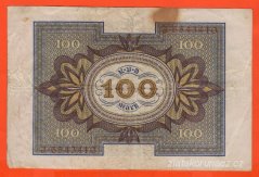 Německo - 100 Mark 1.11.1920 - série J-D