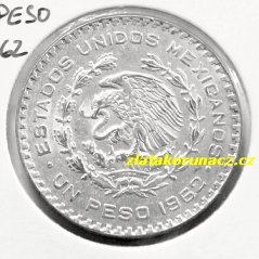 Mexiko - 1 peso 1962