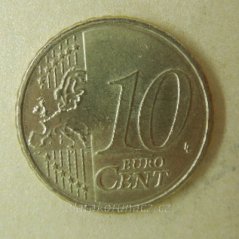 Rakousko - 10 cent 2008