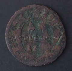 Rusko - 1 denga 1738