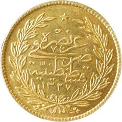 Zlatá mince - Turecko (Osmanská říše) - 500 Kurush 1912