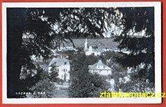 Sázava nad Sázavou - Domy, kostel