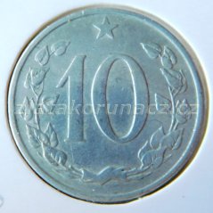 10 haléř 1961