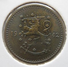 Finsko - 1 markkaa 1942 S