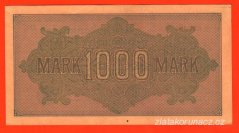 Německo - 1000 mark 15.9.1922 - série K-OE
