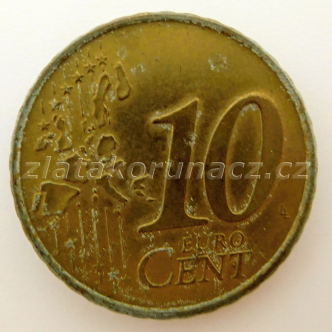Holandsko - 10 cent 2000
