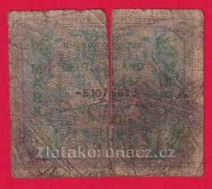 Německo - 1/2 Mark 1944, 8m. č.