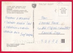 Podbanské - Pohled na Kriváň z Koprové doliny