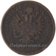 4 krejcar 1861 B