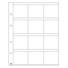 Optima K50 - list na 12 pošetek 50x50mm, balení 5 ks